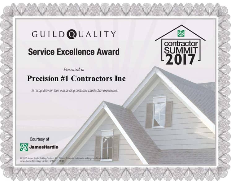Guild Quality Service Excellence Award 2017
