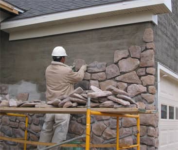 Stone Veneer Installation